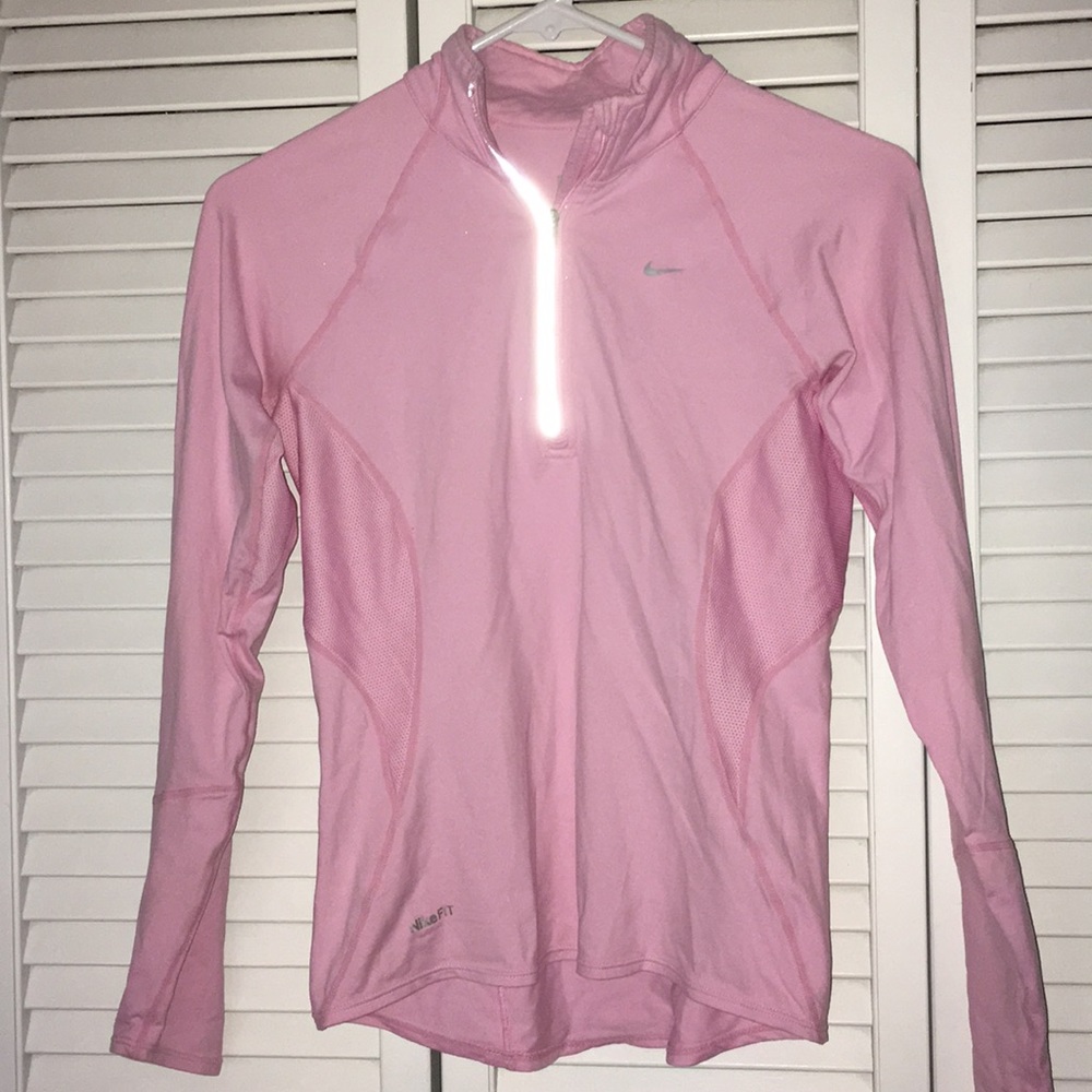 Nike Pink Quarter-zip